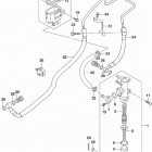 GSX,S750 Rear master cylinder (gsx-s750al9 e28)