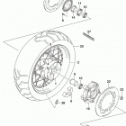 DL1000A,XA Rear wheel (dl1000xal9 e33)