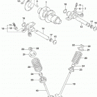 LT,F400F Распределительный вал  /  клапана