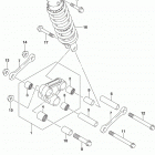 SV650,A,XA Rear cushion lever (sv650xal9 e33)
