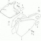 DR,Z400SM Frame cover (dr-z400sml9 e28)