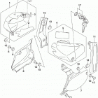 VL800 Frame cover (vl800l9 e28)