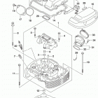 VL1500,C90 Cylinder head (front) (vl1500bl9 e33)