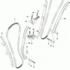 VL800 Цепь ГРМ