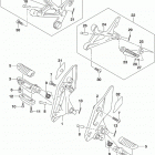 GSX250R Подножки