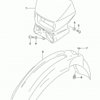 DR,Z400SM Переднее крыло