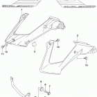 DR200S Fuel tank cover (dr200sl9 e28)