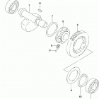 DR650SE Балансир кривошипа