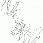 GSX,S750 Frame body cover (gsx-s750zl9 e03)