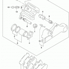 DR650SE Задний суппорт