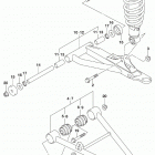 LT,A500X,XP Front suspension arm (lt-a500xl9 p03)