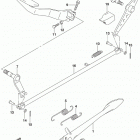 VL800 Задний тормоз