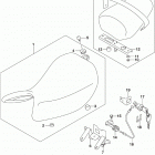 GSX,S1000A YA AZ Сиденье