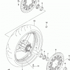 GSX,R600 Переднее колесо