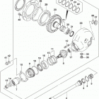 VL1500,C90 Propeller shaft  /  final drive gear (vl1500bl9 e33)