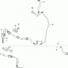 LT,A750X,XP,XPZ Передние тормозные трубки