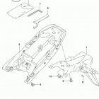 SV650,A,XA Задний бампер