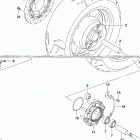 VL1500,C90 Rear wheel (vl1500tl9 e03)