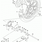 DR200S Переднее колесо
