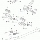 DR,Z400SM Подножка