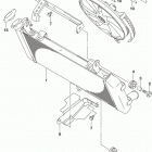 GSX,S750 Radiator (gsx-s750zal9 e28)
