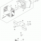 DR,Z400S Задний фонарь