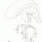 VL800 Front fender (vl800l8 e28)