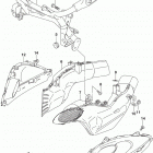 GSX1300RA Air intake pipe