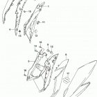 GSX,S750 Frame body cover (gsx-s750yal9 e33)