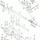 GSX250R Механизм  переключения передач