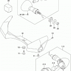 VZR1800,BZ M109R Turnsignal lamp (vzr1800bzl9 e28)