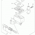 DL1000A,XA Главный тормозной цилиндр