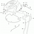 GSX,R600 Fuel tank (gsx-r600l9 e03)