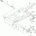 DL650A,XA Rear swingingarm