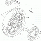 DL1000A,XA Front wheel (dl1000xal9 e03)