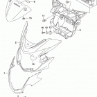GSX,S750 Headlamp housing (gsx-s750zl9 e03)