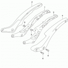VL1500,C90 Rear frame (vl1500tl9 e03)