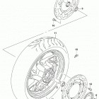 AN400A Переднее колесо