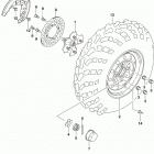 LT,A500X,XP Front wheel (lt-a500xpl9 p03)