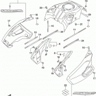 DL1000A XA Fuel tank cover (dl1000al8 e03) (for yvb