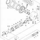 VZR1800 Propeller shaft  /  final drive gear