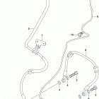 GSX,S750 Front brake hose (gsx-s750zl8 e03)