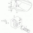 DR650SE Rh handle lever