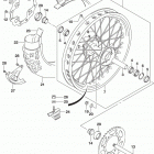RM,Z450 Переднее колесо