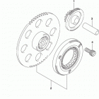 GSX250R Муфта стартера