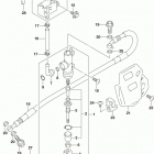DR,Z400SM Задний торм цилиндр