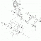 GSX,S750 Втулки заднего рычага