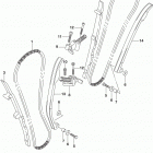 VL800 Цепь ГРМ