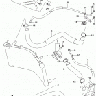 GSX1300R,A Радиатор и Патрубки