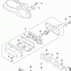 GSX,S1000 Задний фонарь